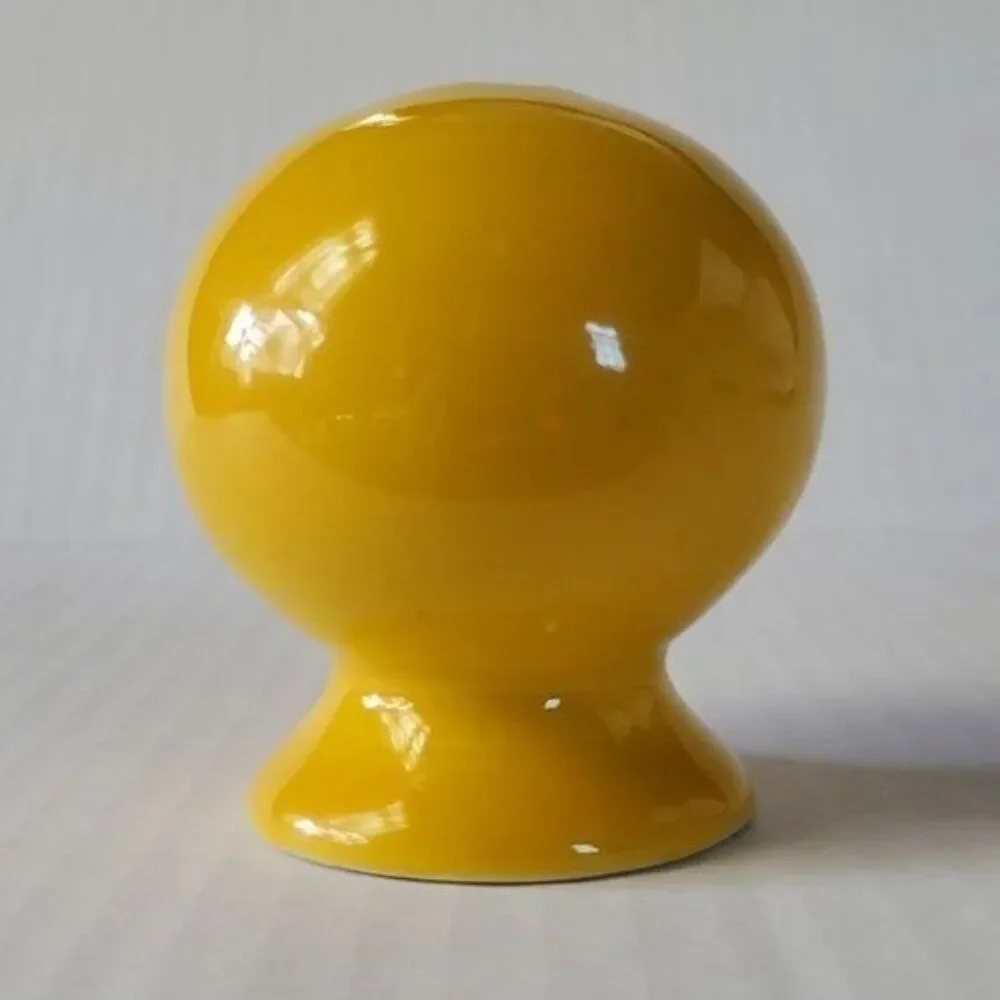 Fiestaware Fiesta SMALL Shaker Salt Pepper CERAMIC Daffodil Yellow 2